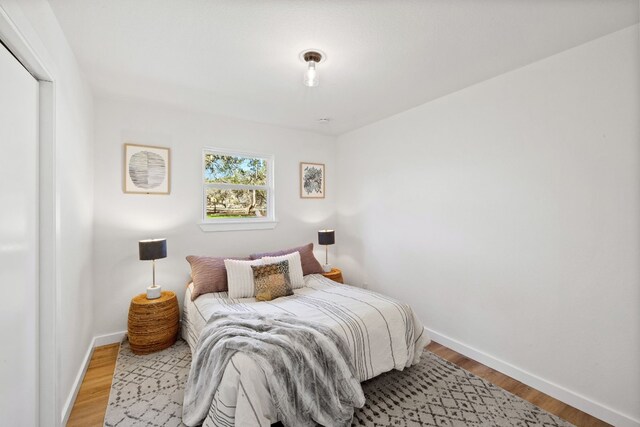 8000 Williamson Creek Dr, Austin, TX 78736 - bedroom with light wood-style flooring
