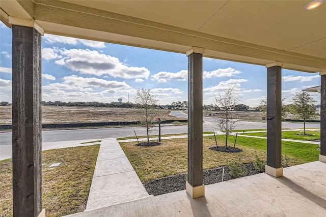 196 Lost Mine Peak Ln, Dripping Springs, TX 78620 - view of patio / terrace with covered porch