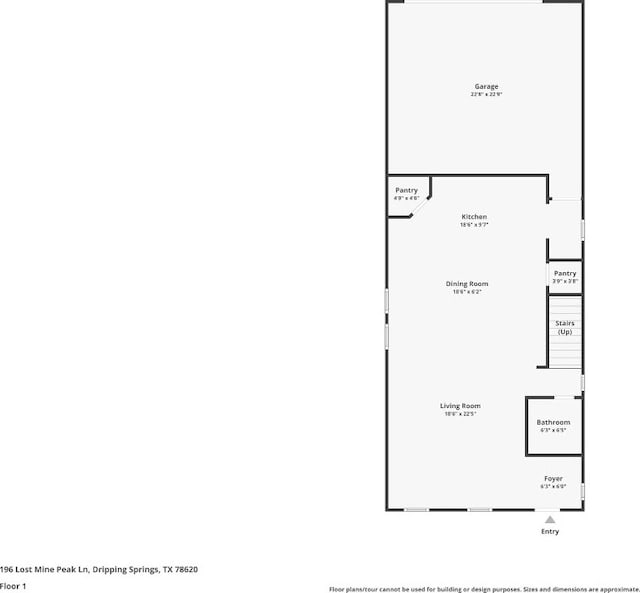 196 Lost Mine Peak Ln, Dripping Springs, TX 78620 - home floor plan