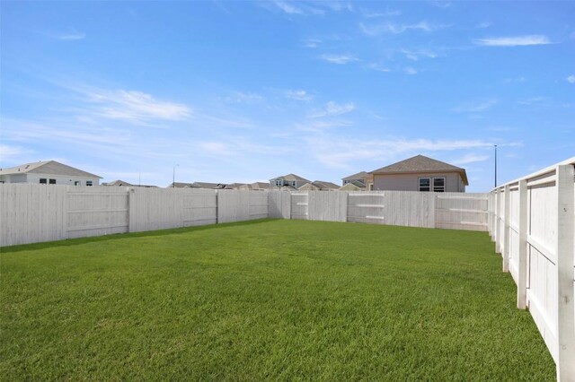 224 Barley Ln, Elgin, TX 78621 - view of yard featuring a fenced backyard