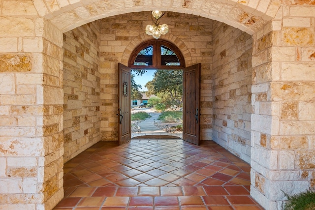 view of foyer