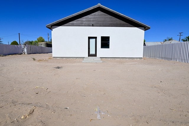 view of back of house