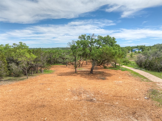 view of nature with a rural view