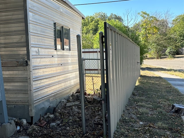 view of side of home