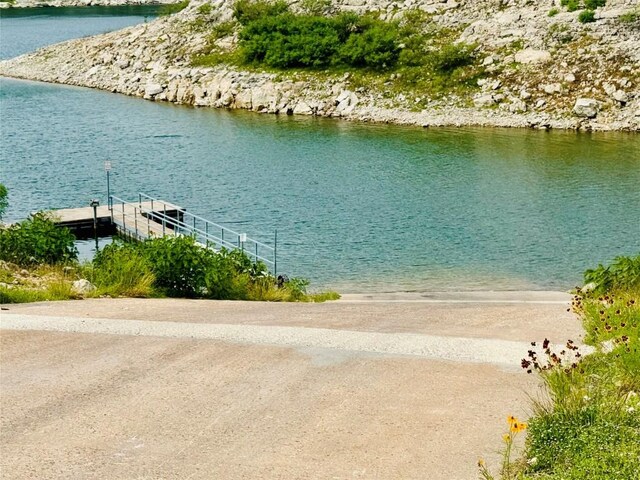 20625 Highland Lake Loop, Lago Vista, TX 78645 - water view featuring a floating dock