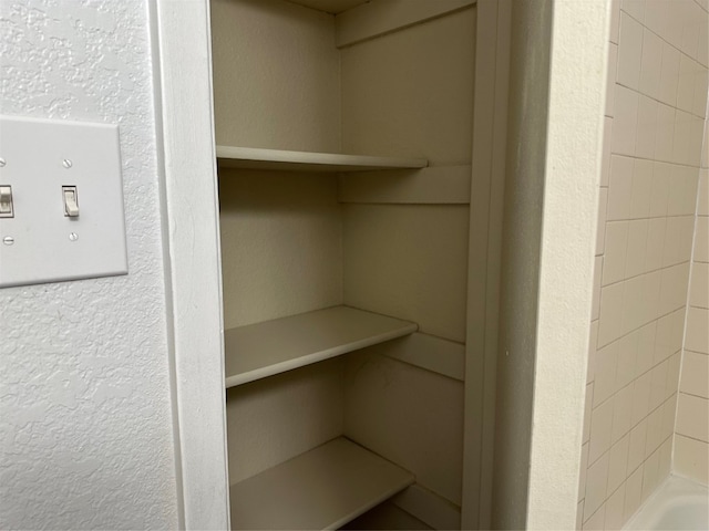 view of closet