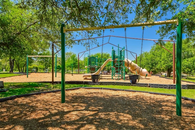 view of play area