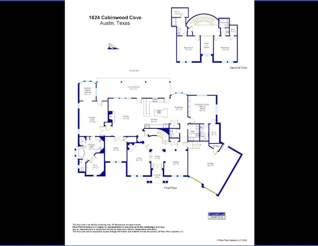 1624 Cabinwood Cv, Austin, TX 78746 - floor plan