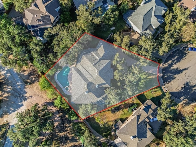 1624 Cabinwood Cv, Austin, TX 78746 - aerial view