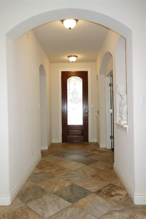 view of foyer