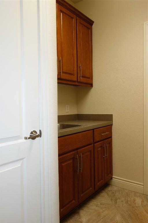 kitchen featuring sink