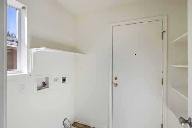 3104 Tyler Ln, Taylor, TX 76574 - washroom with hookup for an electric dryer and washer hookup