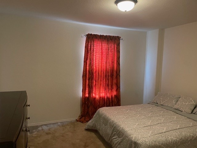 bedroom featuring carpet floors