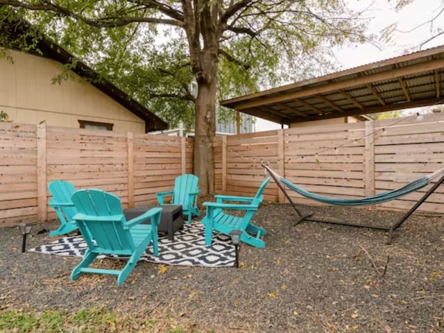 exterior space featuring a patio area