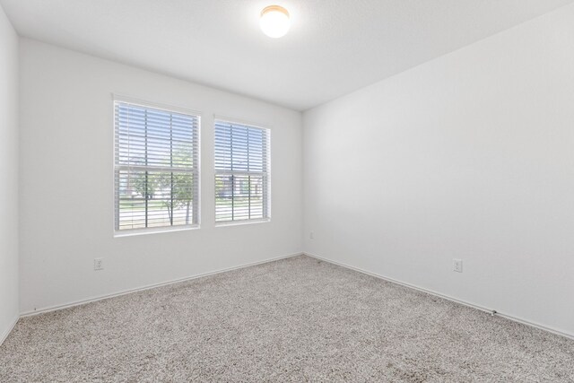 spare room with carpet flooring