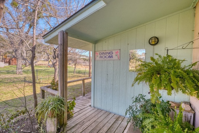 201 Lakewood Dr, Burnet, TX 78611 - view of wooden deck