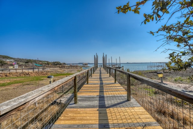201 Lakewood Dr, Burnet, TX 78611 - view of community with a water view