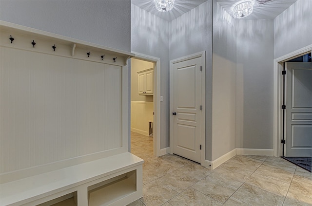 view of mudroom