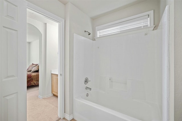2603 White Stallion Way, Leander, TX 78641 - bathroom with bathtub / shower combination and vanity