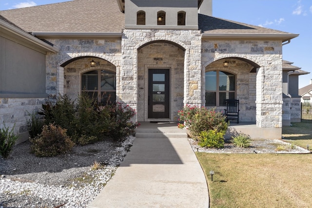 view of property entrance