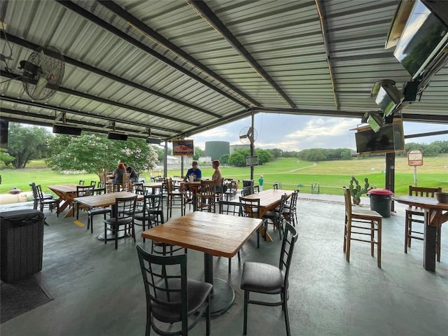 18802 Nicklaus Dr, Lago Vista, TX 78645 - view of patio with outdoor dining area