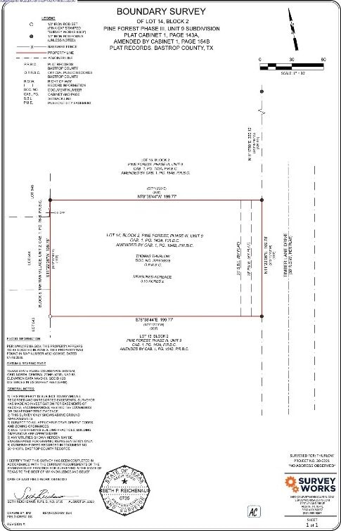 0000 Timber Ln, Bastrop TX, 78602 land for sale