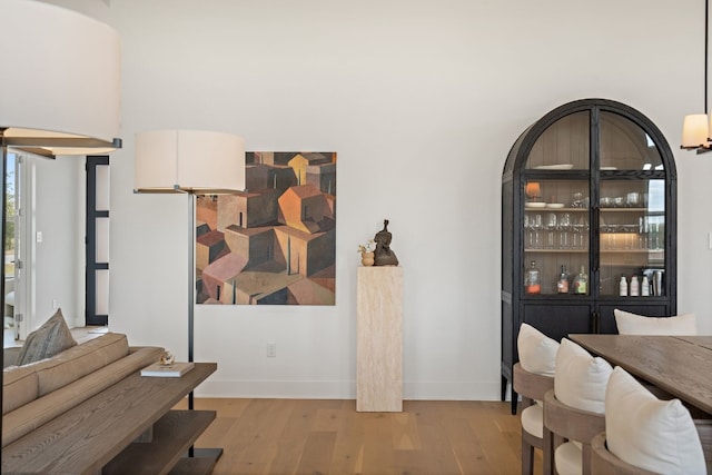 301 Miranda Way, Georgetown, TX 78633 - dining room featuring light wood finished floors