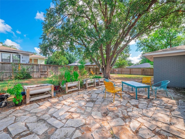 view of patio