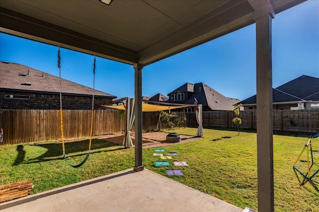 3925 Lyndsey Marie Ln, Pflugerville, TX 78660 - view of yard featuring a patio area and a fenced backyard