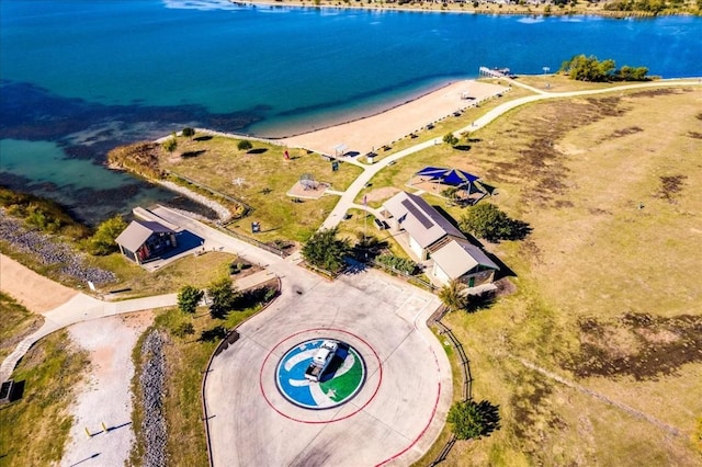3925 Lyndsey Marie Ln, Pflugerville, TX 78660 - aerial view featuring a water view