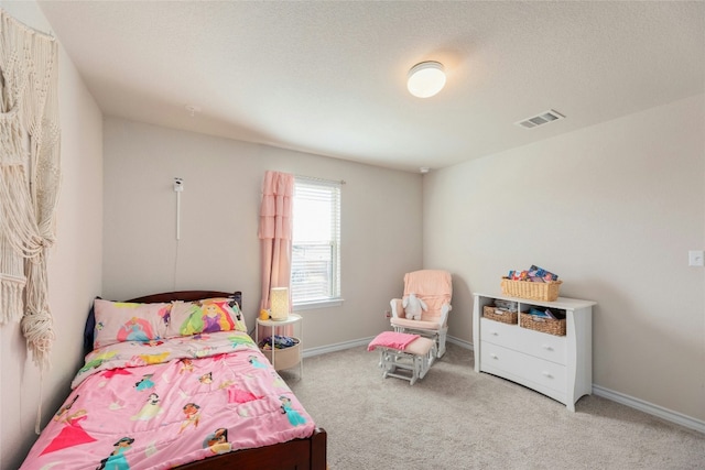 3925 Lyndsey Marie Ln, Pflugerville, TX 78660 - bedroom featuring carpet, visible vents, and baseboards