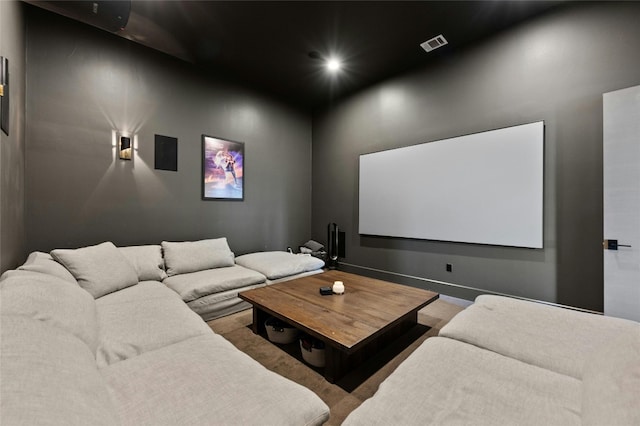 view of home theater