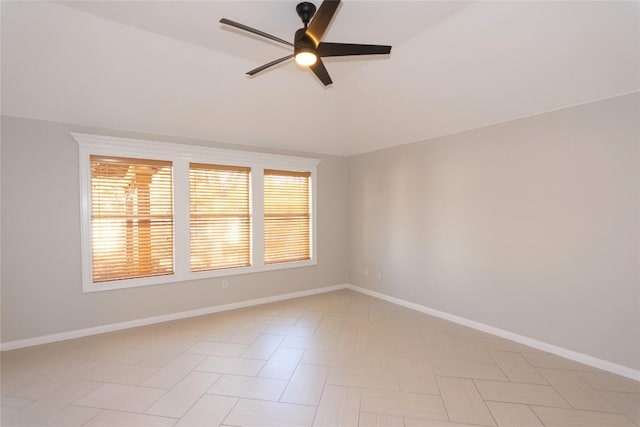 1709 Todd Ln, Cedar Park, TX 78613 - unfurnished room with plenty of natural light, ceiling fan, and baseboards
