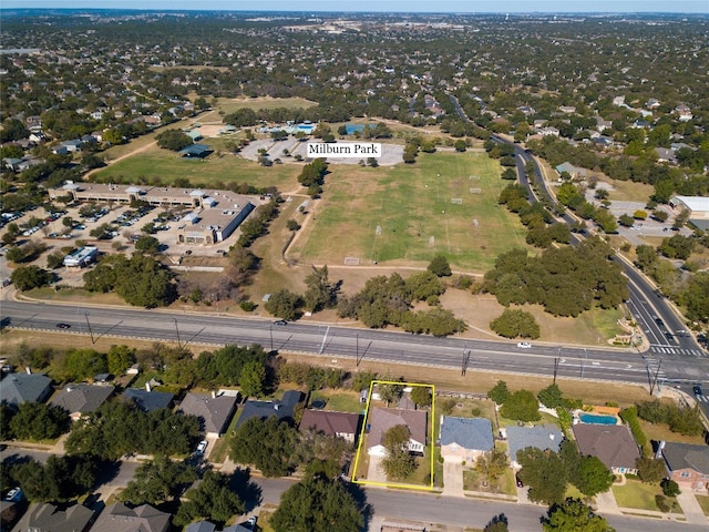 1709 Todd Ln, Cedar Park, TX 78613 - aerial view of property's location featuring property boundaries highlighted