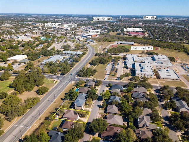 1709 Todd Ln, Cedar Park, TX 78613 - aerial overview of property's location