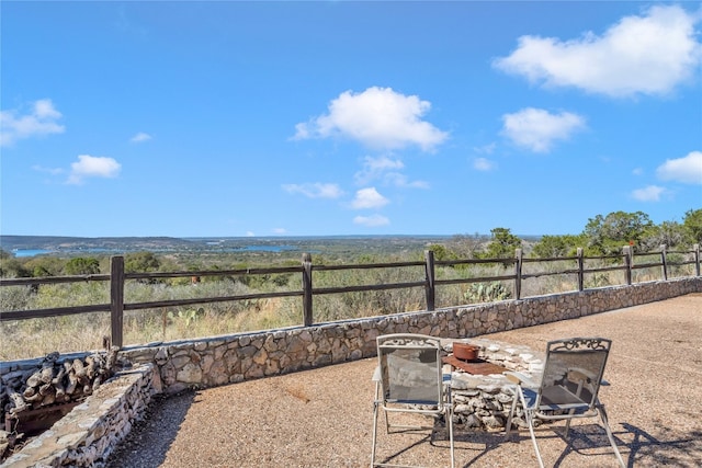 view of patio