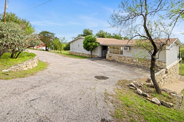 view of ranch-style house