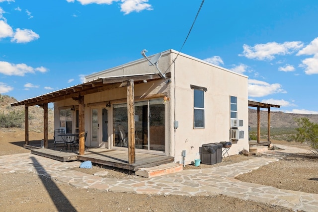 view of rear view of house