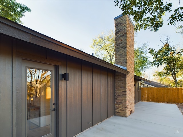 exterior space with a patio area