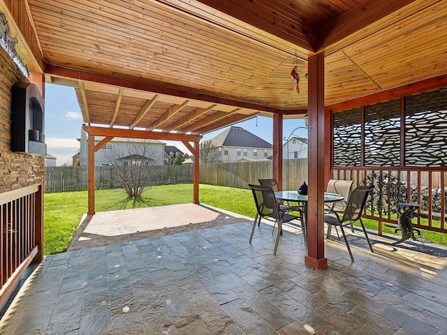 view of patio / terrace