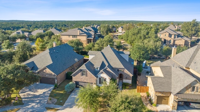 birds eye view of property featuring a residential view