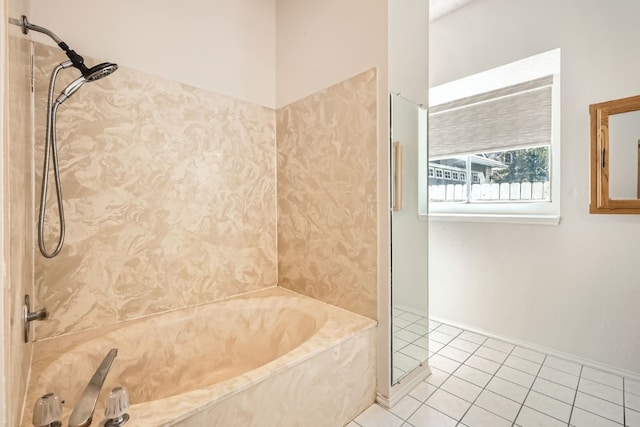 bathroom featuring tile patterned floors