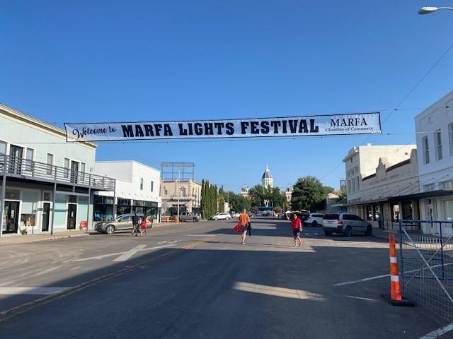 502 S Edinburg St, Marfa, TX 79843 - view of asphalt street featuring street lights