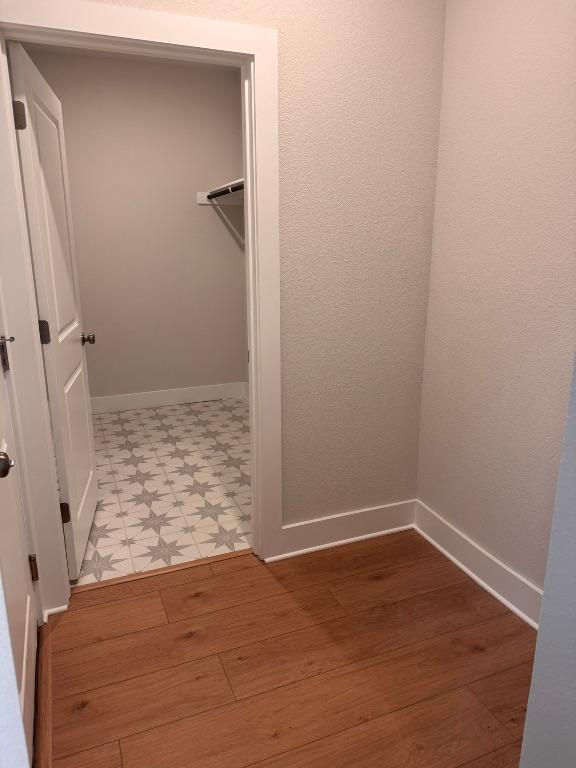 278 Smithsonian Ln, Kyle, TX 78640 - walk in closet featuring tile patterned floors