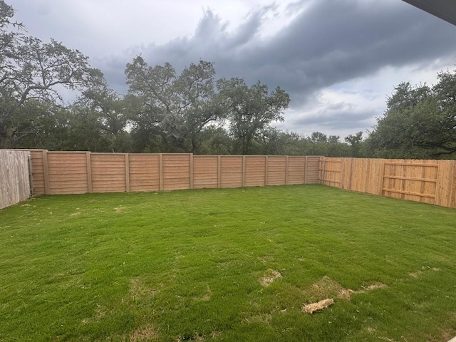 278 Smithsonian Ln, Kyle, TX 78640 - view of fenced backyard