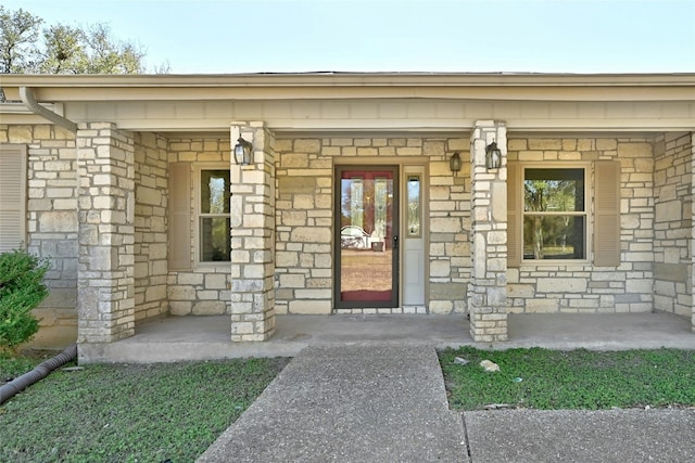 view of entrance to property