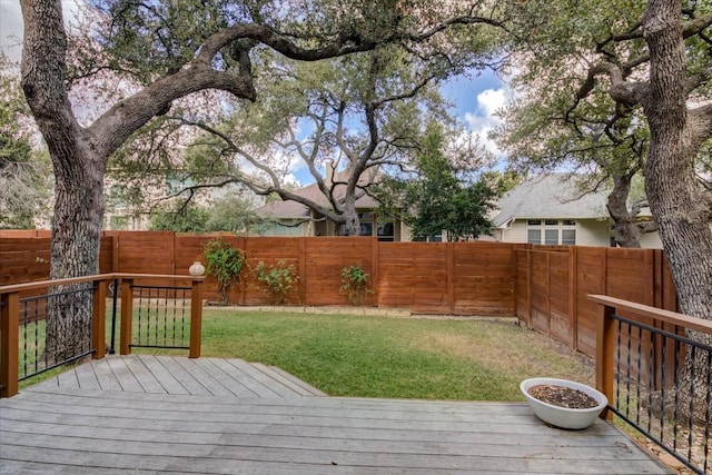 11000 Anderson Mill Rd Unit 9, Austin, TX 78750 - wooden deck featuring a fenced backyard