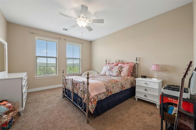 12920 Zen Gardens Way, Austin, TX 78732 - bedroom featuring carpet and ceiling fan