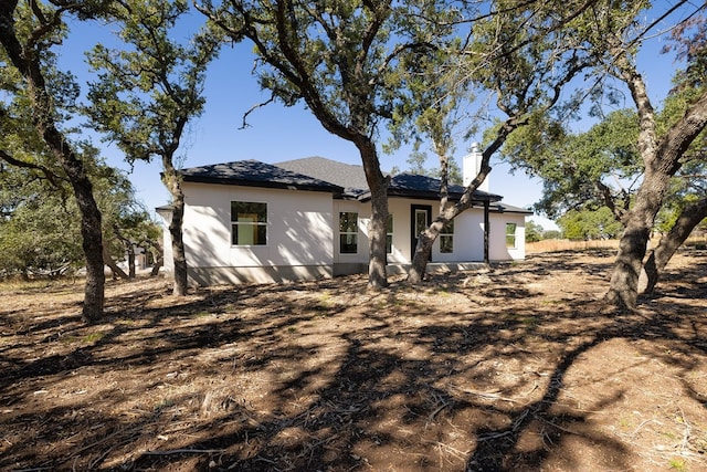 view of rear view of property