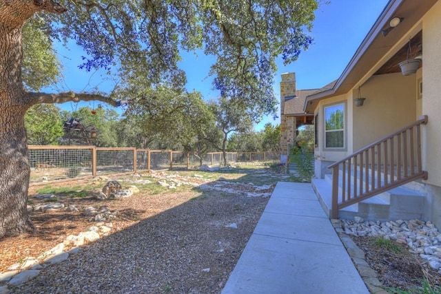 121 Winecup Ln, Spring Branch, TX 78070 - view of fenced backyard